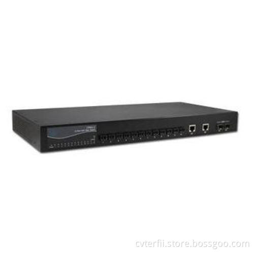 IEEE 802.3x 12 Port Plastic Fiber Optics POF Ethernet Switc
